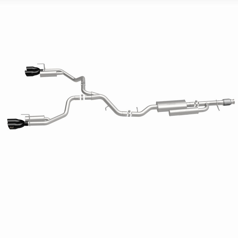 MagnaFlow 2021 Chevrolet Tahoe V8 5.3L Street Series Cat-Back Exhaust - Black Chrome Tips - 19541