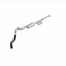 Load image into Gallery viewer, MagnaFlow 11-19 GM 2500/3500 6.0L 4in Single Passenger Side Rear Exit Cat-Back Exhaust w/Black Tips - 19376