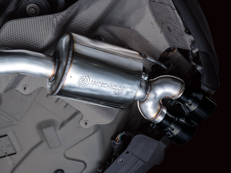 AWE Tuning 2020+ Ford Explorer ST Touring Edition Exhaust w/ Diamond Black Tips - 3015-43625