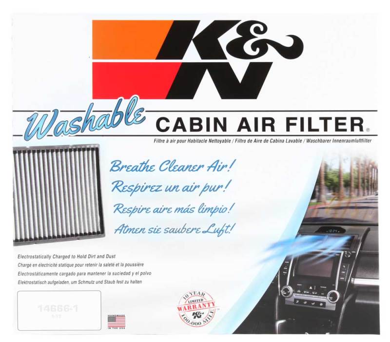 K&N 04-13 Chevy Impala Cabin Air Filter - VF3000
