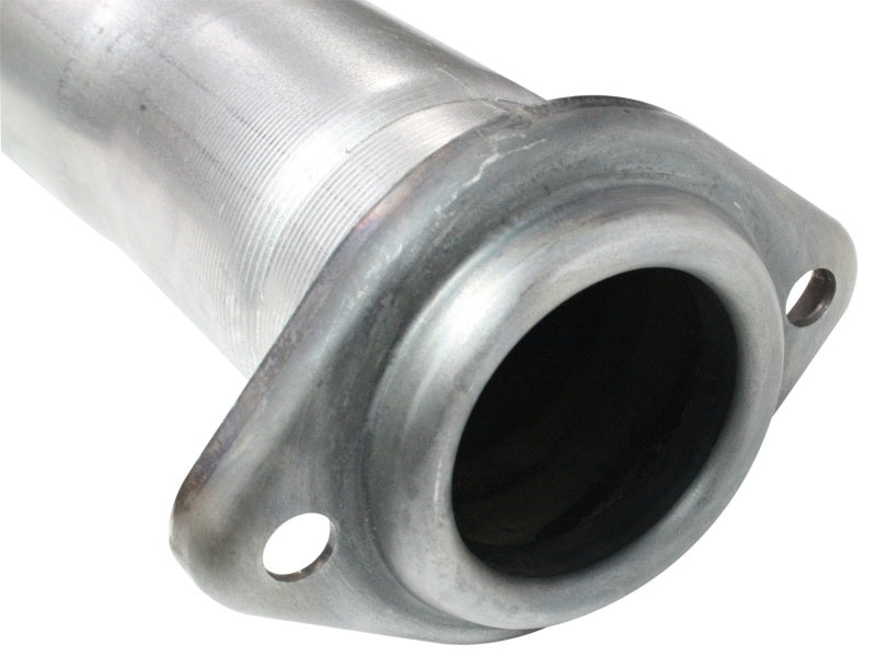 aFe Atlas Exhaust 4in Aluminized Cat-Back w/ 304 SS Black Tip 11-13 Ford F-150 EcoBoost V6 3.5L (tt) - 49-03041-B