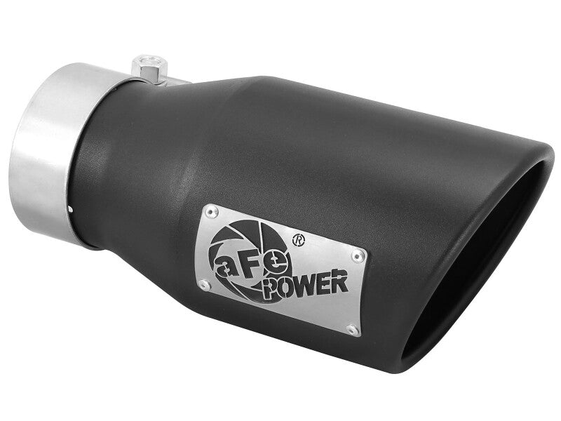 aFe 2021+ Jeep Gladiator V6-3.0L (td) Vulcan Series 3in 304 SS DPF-Back Exhaust System - Black Tip - 49-38093-B