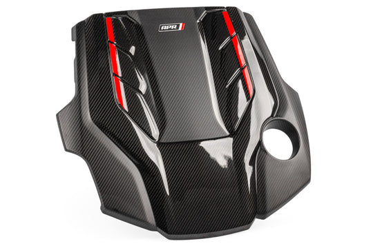 APR 19-24 Audi A6 Quattro/S4/S5/S5 Sportback/S6/RS5 EA839 (B9) 2.9T/3.0T Carbon Fiber Engine Cover - MS100255