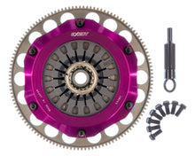 Load image into Gallery viewer, Exedy 2004-2014 Subaru Impreza WRX STI H4 Hyper Compe-D Twin Cerametallic Clutch Sprung Center Disc - FM022SDL