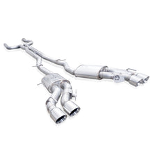 Load image into Gallery viewer, Stainless Works 2016-18 Cadillac CTS-V Sedan Catback System Resonated X-Pipe Dual-Mode Mufflers - CTSV16CB