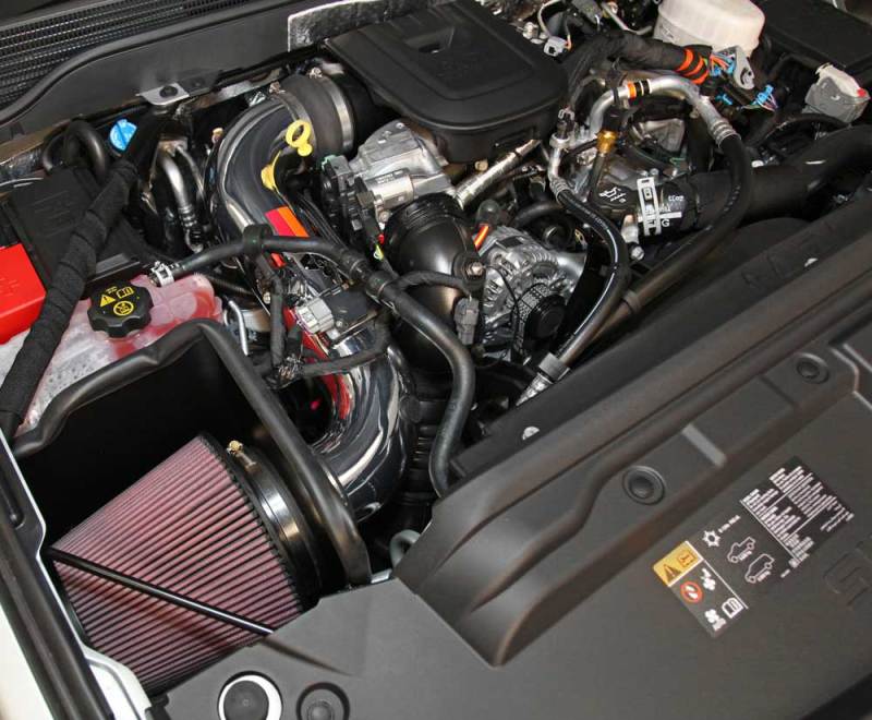K&N 77 Series Performance Intake Kit for 2015 Chevrolet Silverado/GMC Sierra 2500 / 3500 6.6L V8 - 77-3087KP