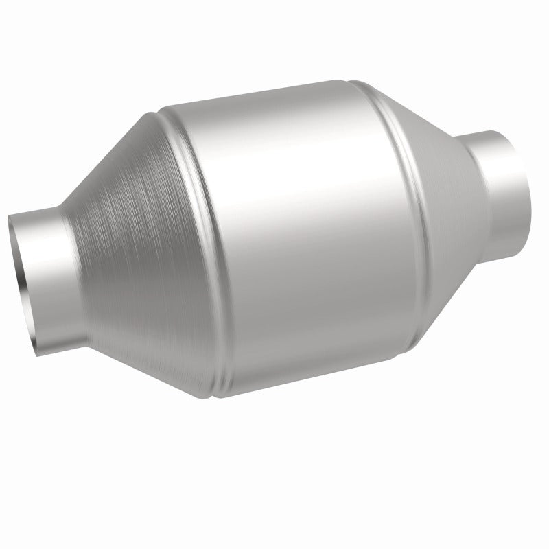 MagnaFlow Conv Univ 2.25in Inlet/Outlet Center/Center Round 3in Body L x 5in W x 8.75in Overall L - 51655