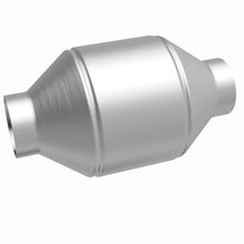 Load image into Gallery viewer, MagnaFlow Conv Univ 2.25in Inlet/Outlet Center/Center Round 3in Body L x 5in W x 8.75in Overall L - 51655