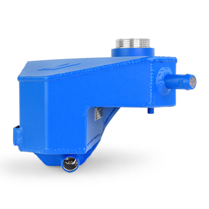 Mishimoto 2013+ Ford Focus ST/2016+ Focus RS Aluminum Expansion Tank - Wrinkle Blue - MMRT-RS-16EWBL