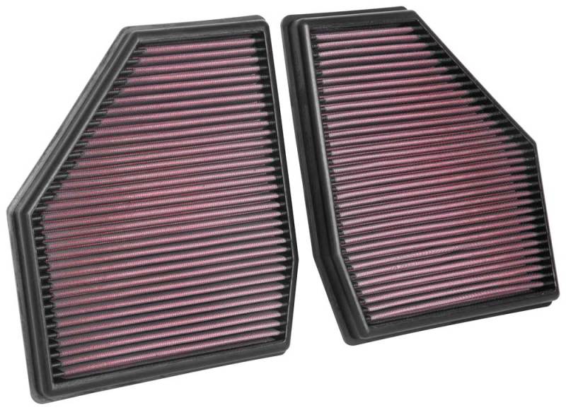 K&N 18-19 BMW M5 V8 4.4L F/I Turbo Replacement Air Filter (Two Per Box) - 33-3128