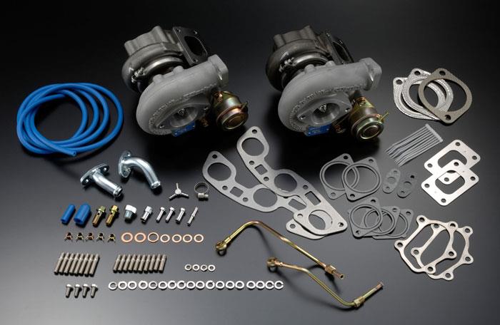 GReddy 89-94 Nissan Skyline GT-R Twin GReddy/MHi T517Z 8cm2 Upgrade Kit w/ Hardware - 11520074