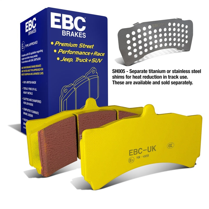 EBC Brakes Yellowstuff Performance Brake Pads - DP4005R