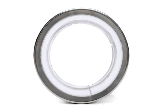 Dinan Double-Walled 4in Clamp-On Exhaust Tip - Polished - 4in Outlet / 3.25in Inlet - D663-0573-BOX