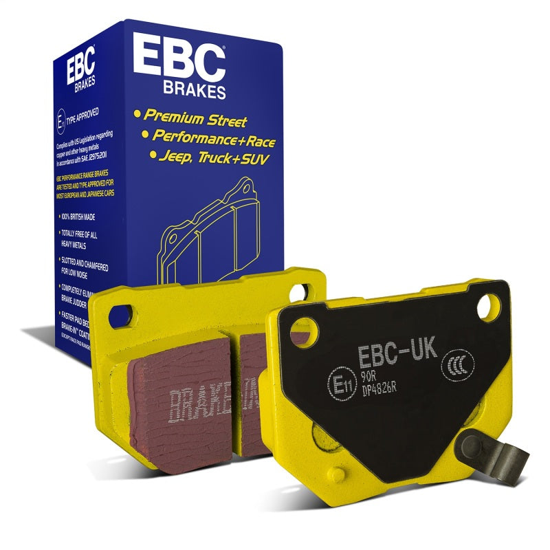 EBC 89-95 Nissan Skyline (R32) 2.6 Twin Turbo GT-R Yellowstuff Rear Brake Pads - DP4826R