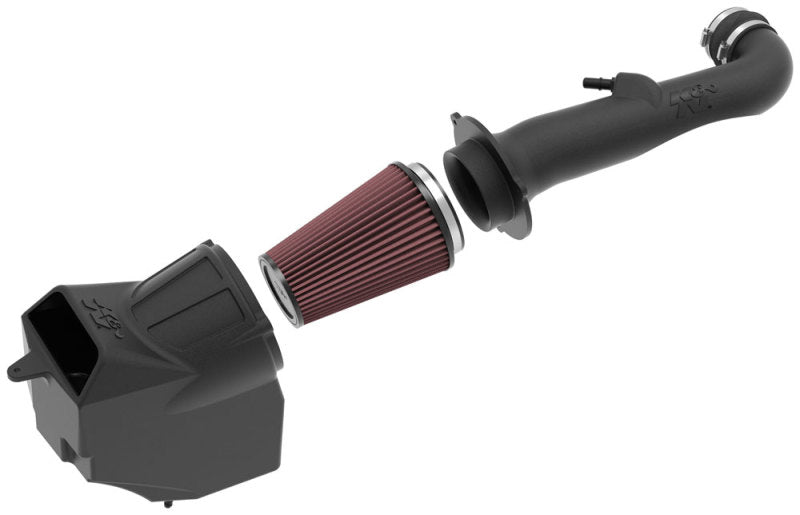 K&N 2018 Jeep Wrangler JL V6-3.6L F/I AirCharger Performance Intake - 63-1576