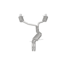 Load image into Gallery viewer, MagnaFlow Sys C/B 12-15 Audi A6 / A7 3.0L V6 SS 2.5in Dual Split Rear Ext 4in Tips - 19159