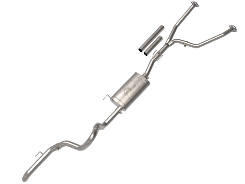 aFe 2022 Toyota Tundra V6-3.5L (tt) Apollo GT Series Hi-Tuck 2.5in to 3in 409 SS Cat-Back Exhaust - 49-46062