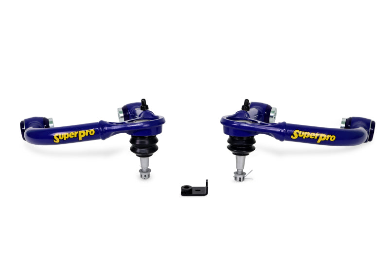SuperPro 2024+ Ford Ranger Fixed Offset Front Upper Control Arm Set - TRC6750