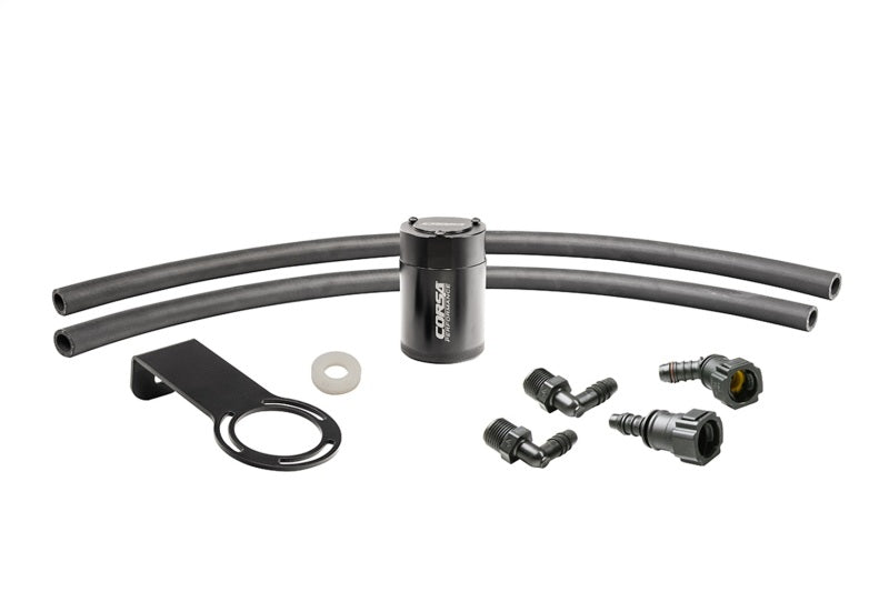 Corsa 2016-2023 Chevrolet Camaro SS Coupe 6.2L V8 (RWD) Aluminum Oil Catch Can w/Mounting Bracke - CC0007