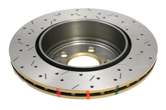 DBA 08-09 Charger / Magnum / Challenger w/o Brembo Brakes Rear Drilled & Slotted 4000 Series Rotor - DBA42439XS