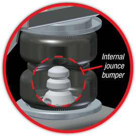 Air Lift Replacement Air Spring - LoadLifter 5000 Ultimate Bellows Type w/ internal Jounce Bumper