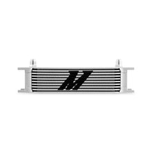 Load image into Gallery viewer, Mishimoto Universal -8AN 10 Row Oil Cooler - Silver - MMOC-10-8SL