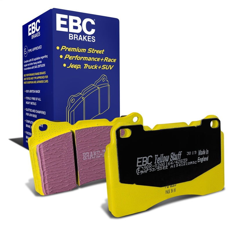 EBC 17-21 Honda Civic Type-R (FK8) Yellowstuff Front Brake Pads - DP41210R