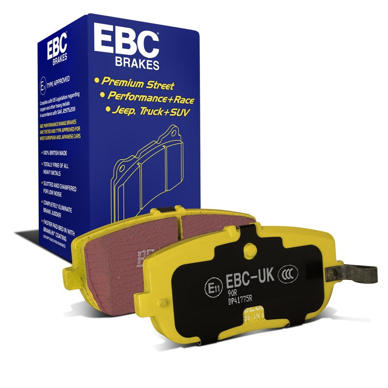 EBC 06-15 Mazda Miata MX5 2.0 Yellowstuff Rear Brake Pads - DP41775R