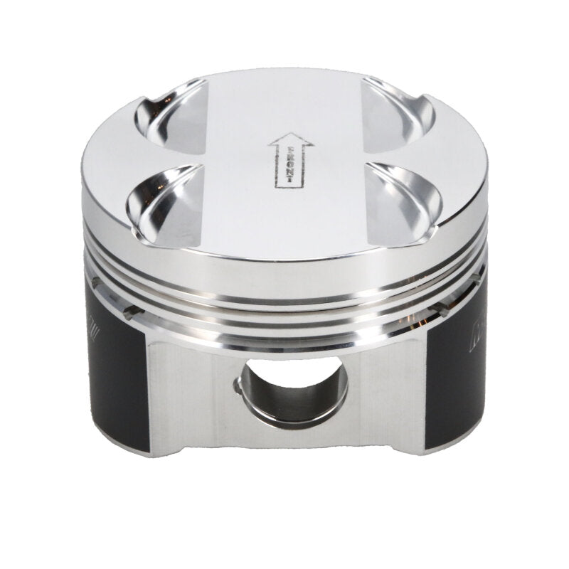 Manley 03-06 Evo 8/9 4G63T/4G63 85.5mm +.5mm Over Bore 10.0/10.5:1 Flat Top Pistons w/ Rings - 606205C-4