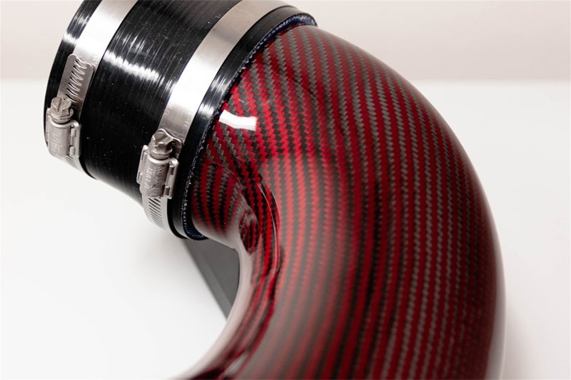 Corsa 2015-19 Chevrolet Corvette C7 Z06 6.2L V8 Red Carbon Fiber Air Intake (Does Not Fit ZR1) - 44002-R