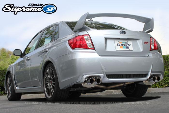 GReddy 11-14 Subaru STI Sedan Supreme SP Exhaust - 10168201