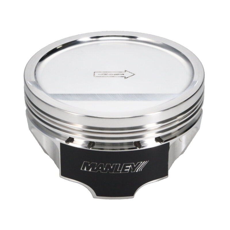 Manley Chevrolet LS Piston Set - 4.185in Bore 1.115in CH, -18.00 CC - 566360CE-8