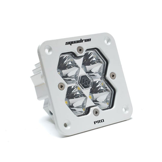 Baja Designs Squadron 2.0 Pro LED Spot (Flush Mount) - White Housing - 491001WT2