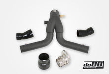 Load image into Gallery viewer, do88 13-15 Porsche 911 Turbo/Turbo S (991.1) Y-Pipe for OEM Intercooler - Black - TR-200SV-OEM-1
