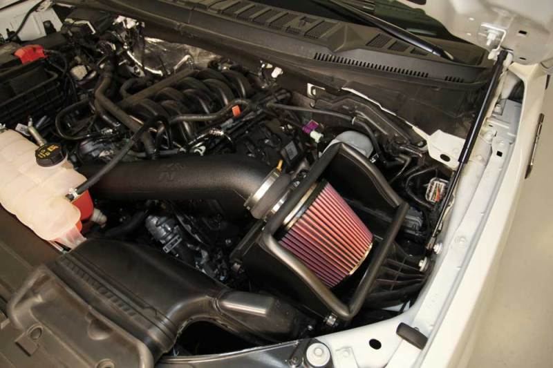 K&N 2015 Ford F-150 5.0L V8 Performance Intake Kit - 57-2591