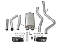 Load image into Gallery viewer, aFe MACH Force-Xp 3in CB SS Dual Exhaust w/Black Tips 09-16 GM Silverado/Sierra 4.3L/4.8L/5.3L - 49-44071-B