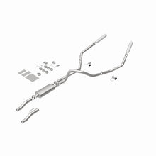 Load image into Gallery viewer, MagnaFlow 11 Ford F-150 3.7L/5.0L/6.2L SS Catback Exhaust Dual Split Rear Exit w/ 3.5in SS Tips - 15460