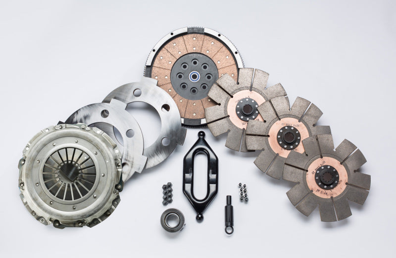 South Bend Clutch 94-04 Dodge NV4500 SFI Comp Triple Disc Clutch Kit (w/ Input Shaft) - DDDCOMP-5