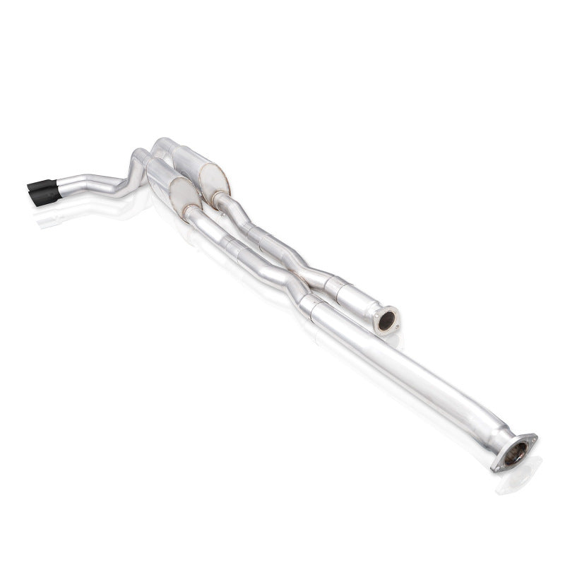 Stainless Works 2014+ Toyota Tundra 5.7L Redline Series Cat-Back Exhaust w/Black Tips - TOYT14CBR-B