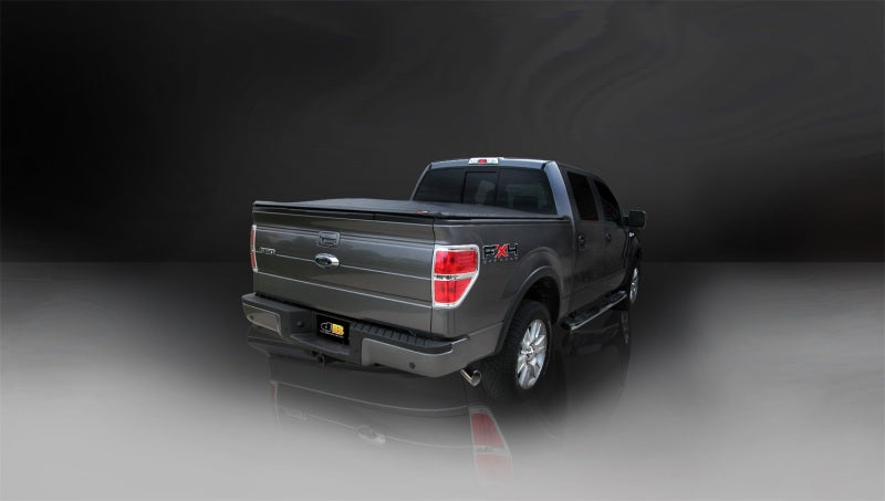 Corsa 2005-2008 -08 Ford F-150 SuperCrew/5.5ft Bed 4.6L V8 Polished Sport Cat-Back Exhaust - 24300