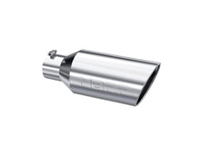 Load image into Gallery viewer, MBRP Universal Tip 7inch O.D. Rolled End 4inch inlet 18inch length - T304 (SINGLE TIP) - T5126