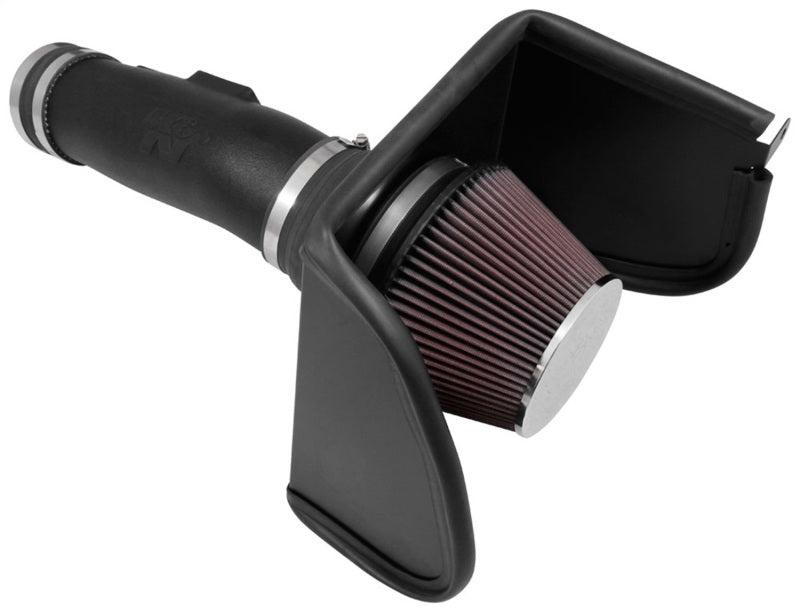 K&N 2017 Nissan Titan V8-5.6L F/I AirCharger Performance Intake - 63-6019