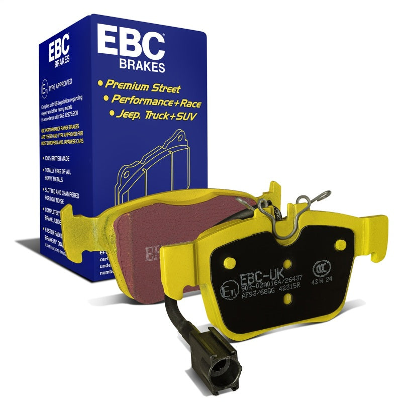 EBC 2017+ Alfa Romeo Giulia 2.0T Yellowstuff Rear Brake Pads - DP42315R