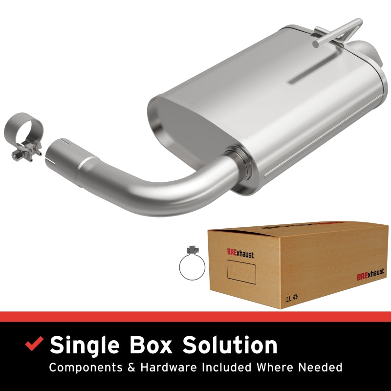 BRExhaust 19-25 Nissan Altima 2.5L Direct-Fit Replacement Rear Muffler Kit - 108-0292