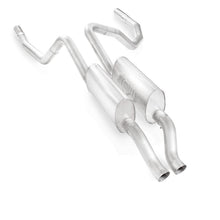 Load image into Gallery viewer, Stainless Works 2009-16 Dodge Ram 5.7L Truck Exhaust 3in X-Pipe S-Tube Mufflers Under Bumper Exit - RAM09CB-S