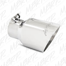 Load image into Gallery viewer, MBRP Universal Tip 4.5in O.D. Dual Wall Angled 3in inlet 8in length T304 - T5151