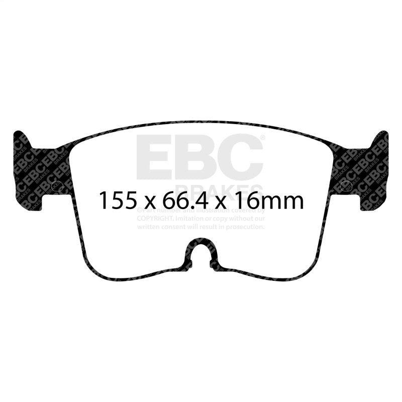 EBC 2022+ Audi A3 2.0T (40) Front Bluestuff Brake Pads - DP52479NDX