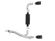 Load image into Gallery viewer, aFe Takeda 3in 304 SS Axle-Back Exhaust System w/ Black Tip 16-18 Ford Focus RS 2.3L (t) - 49-33104-B