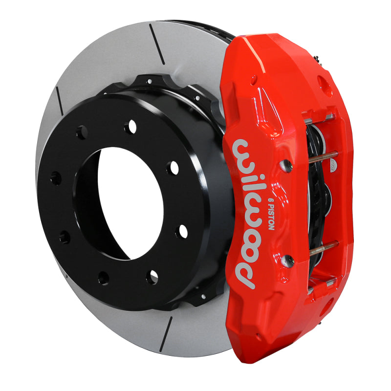 Wilwood TX6R Rear Kit 15.50in Red w/ Lines 20-24 GM Truck/SUV 2500 - 140-18103-R