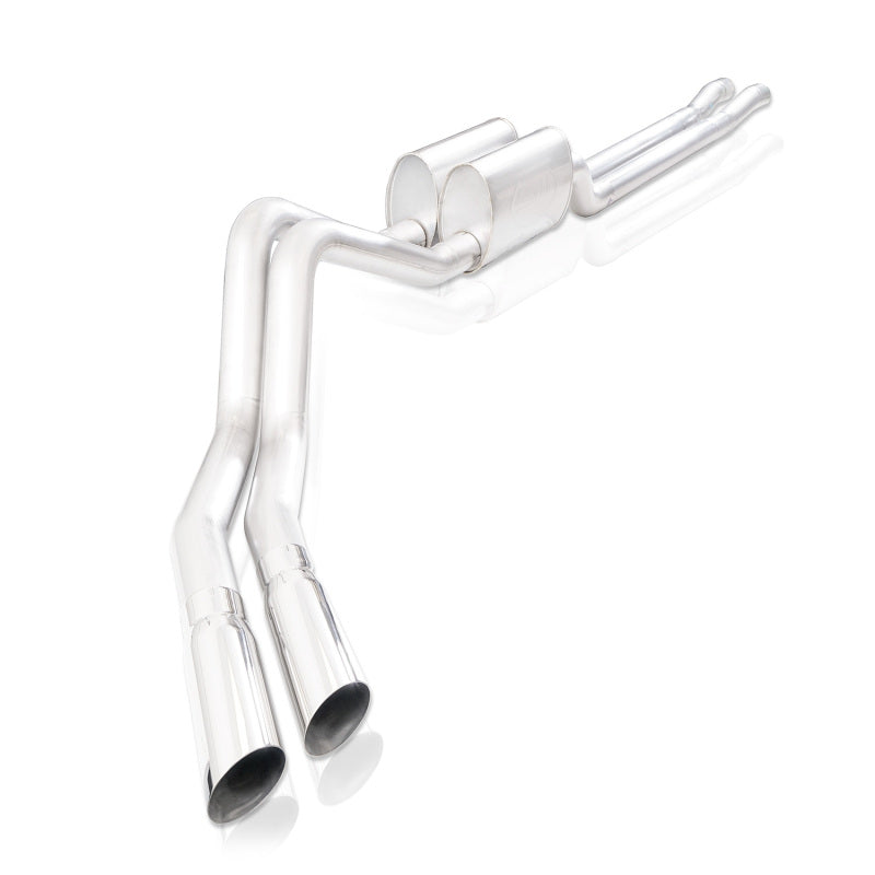 Stainless Works 15-19 Ford F150 5.0L Redline Aftermark Connection Dual 3.5in Side Exit Polished Tips - FT18CBR